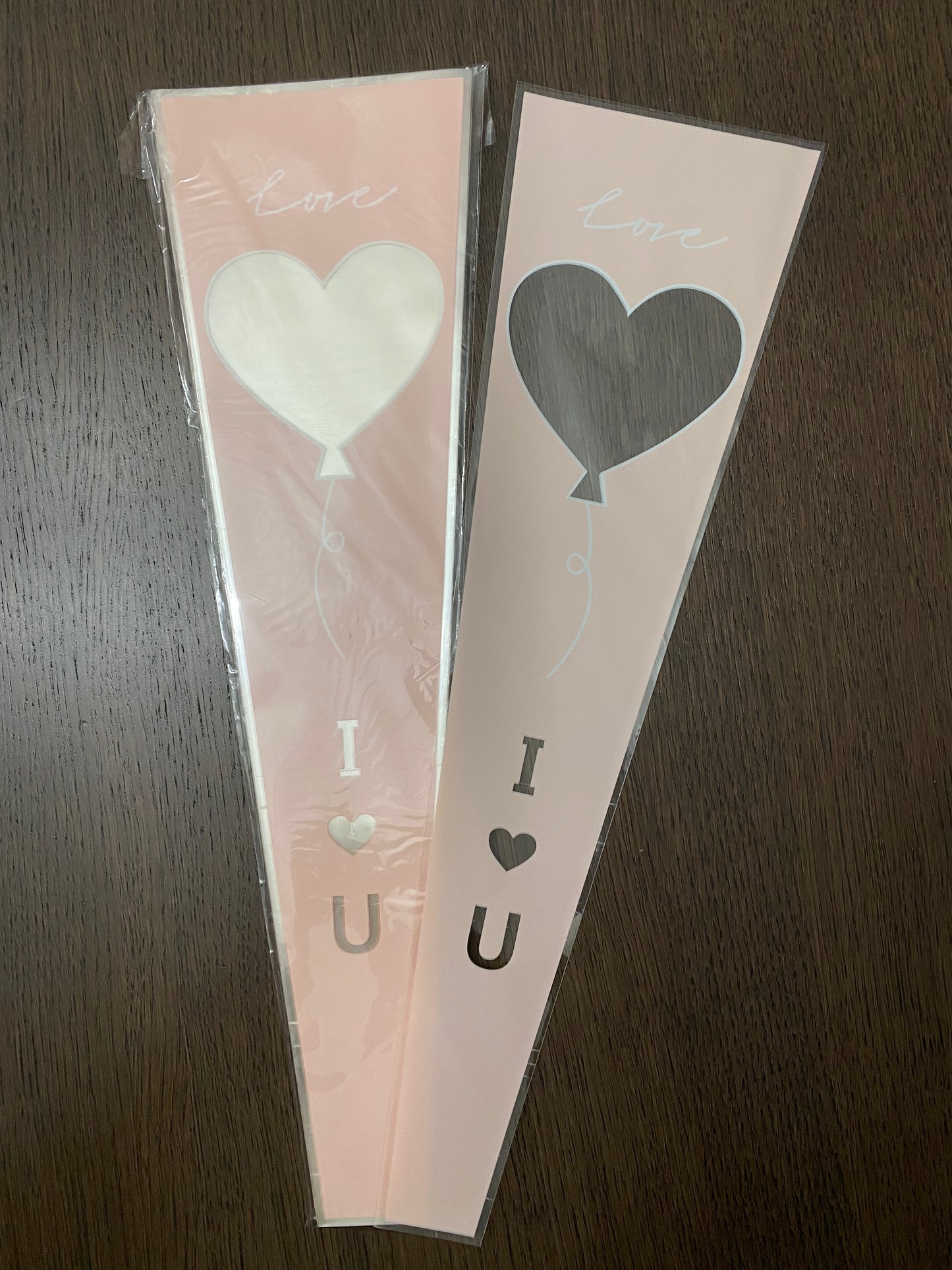 Single Rose Sleeve 50pc pack