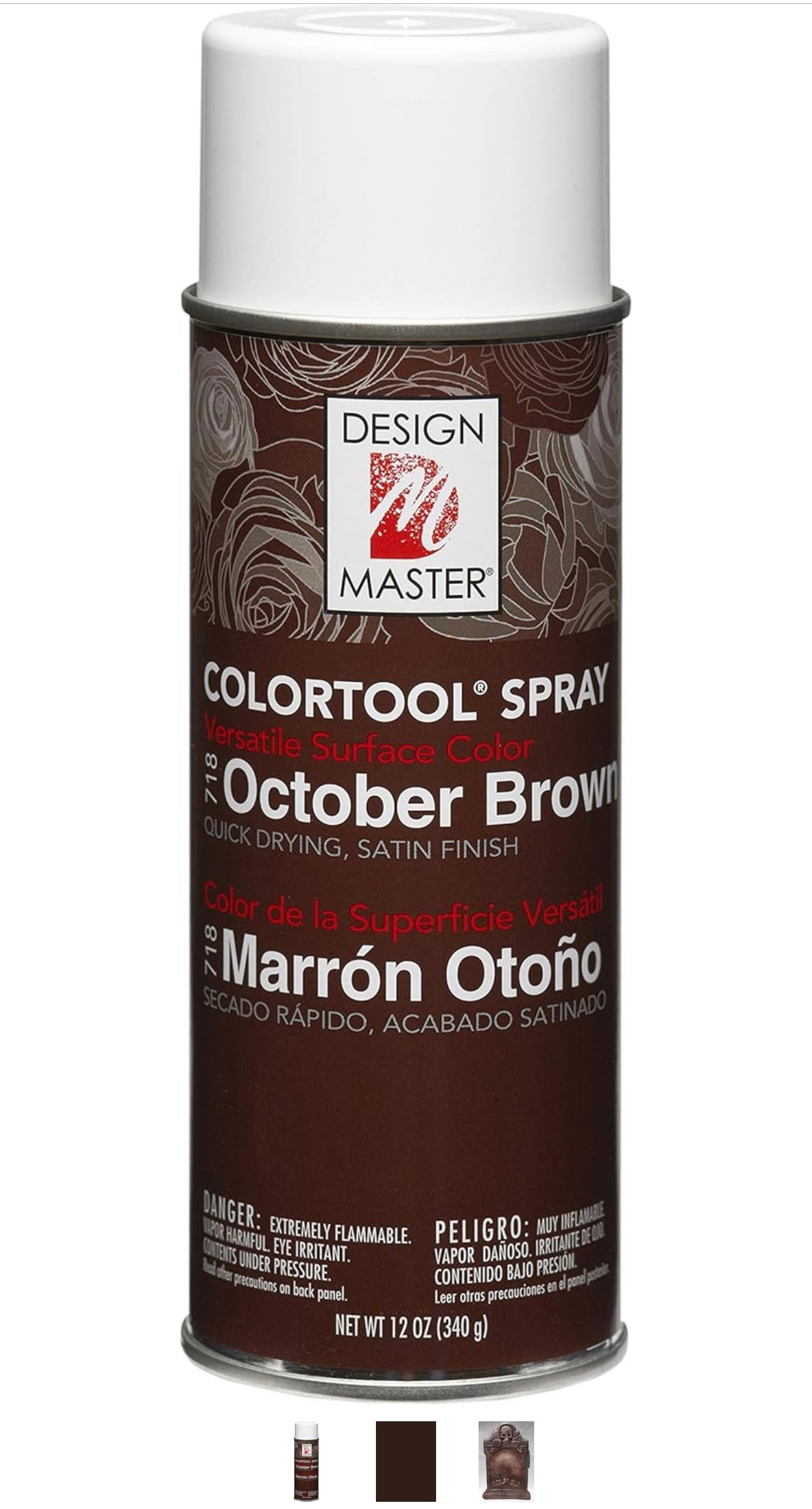 Design Master 718 October Brown Spray Paint