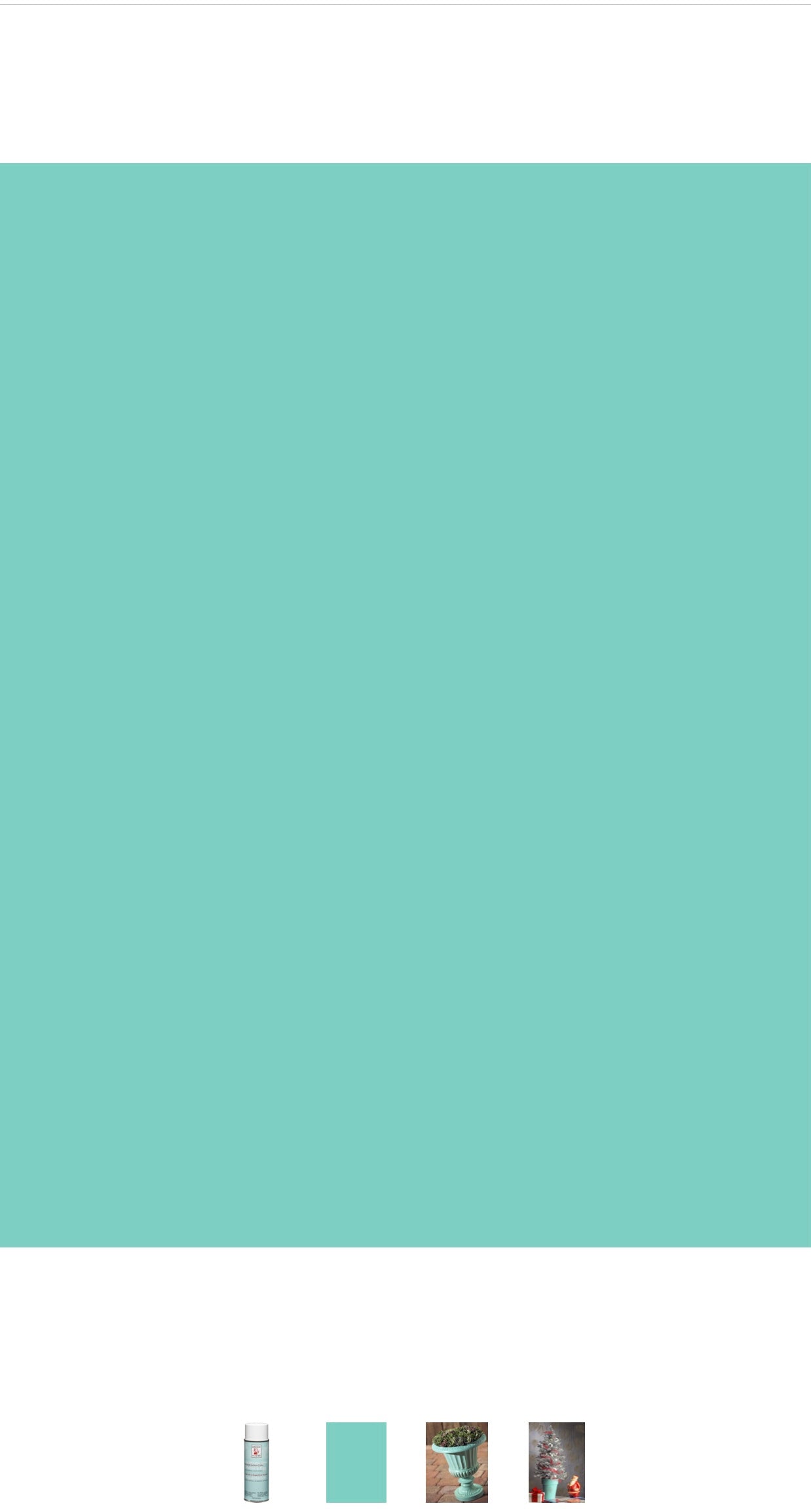 Design Master 792 Robin's Egg Spray Paint