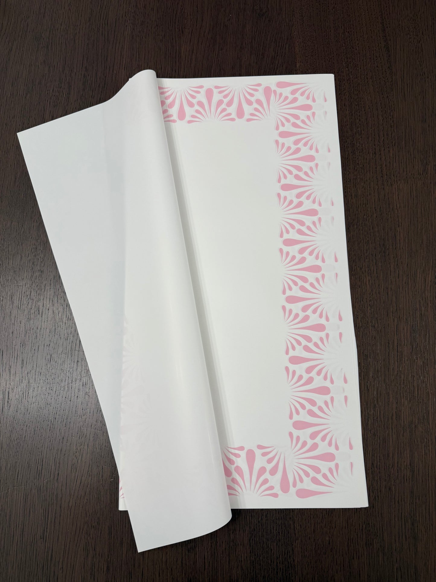 White Talavera Wrapping Paper