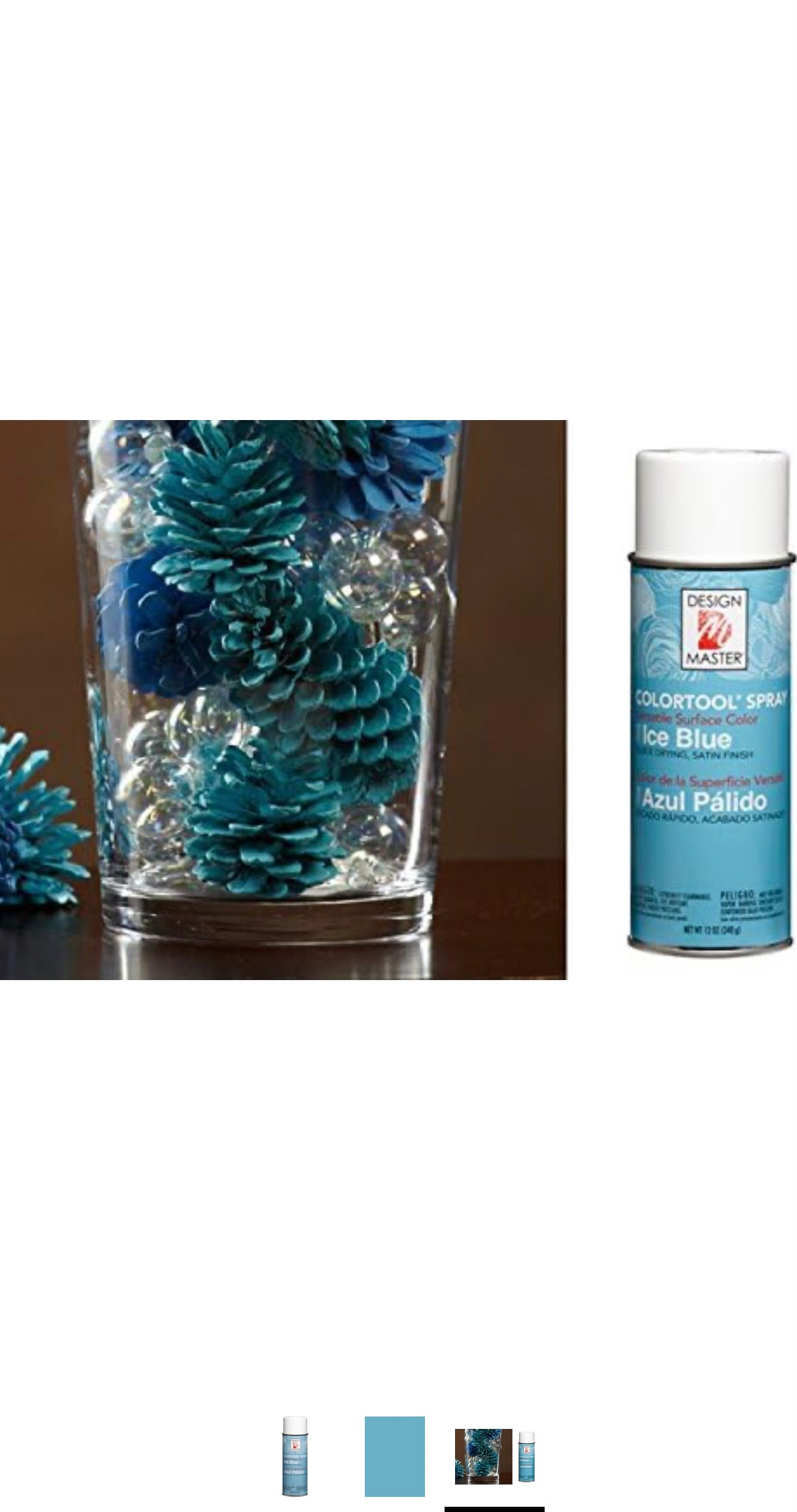 Design Master Spray Paint Ice Blue 704