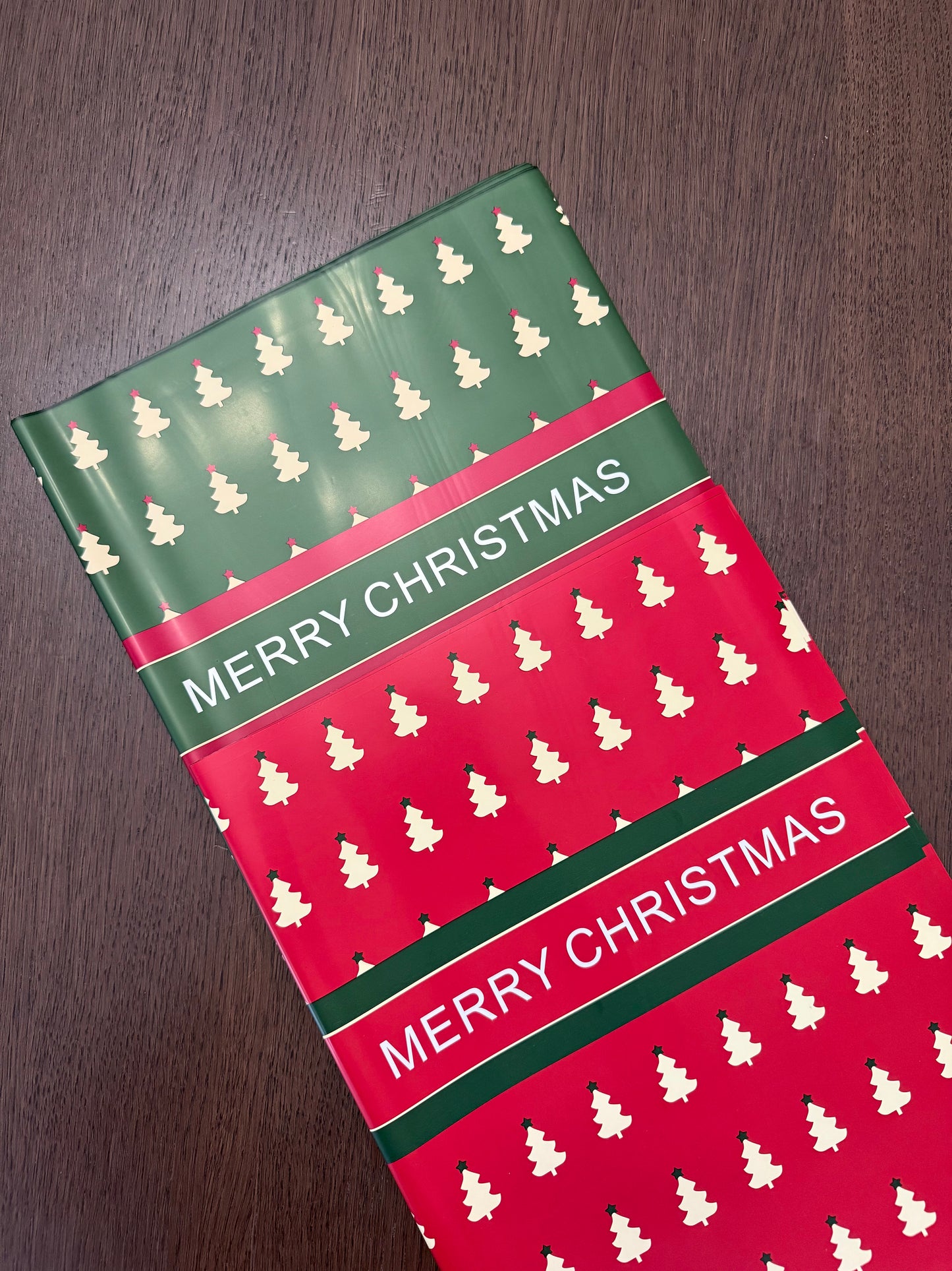 Red Merry Christmas Wrapping Paper