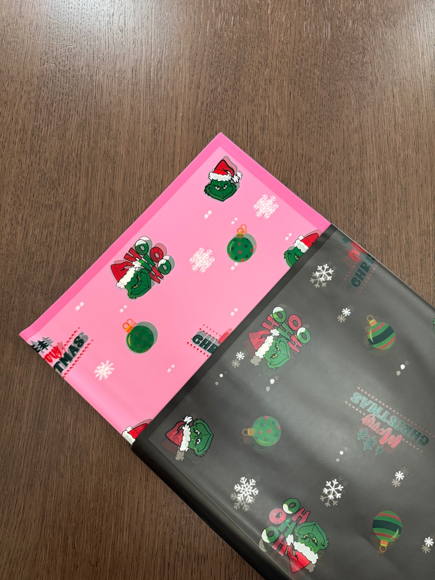 Black Grinch Wrapping Paper