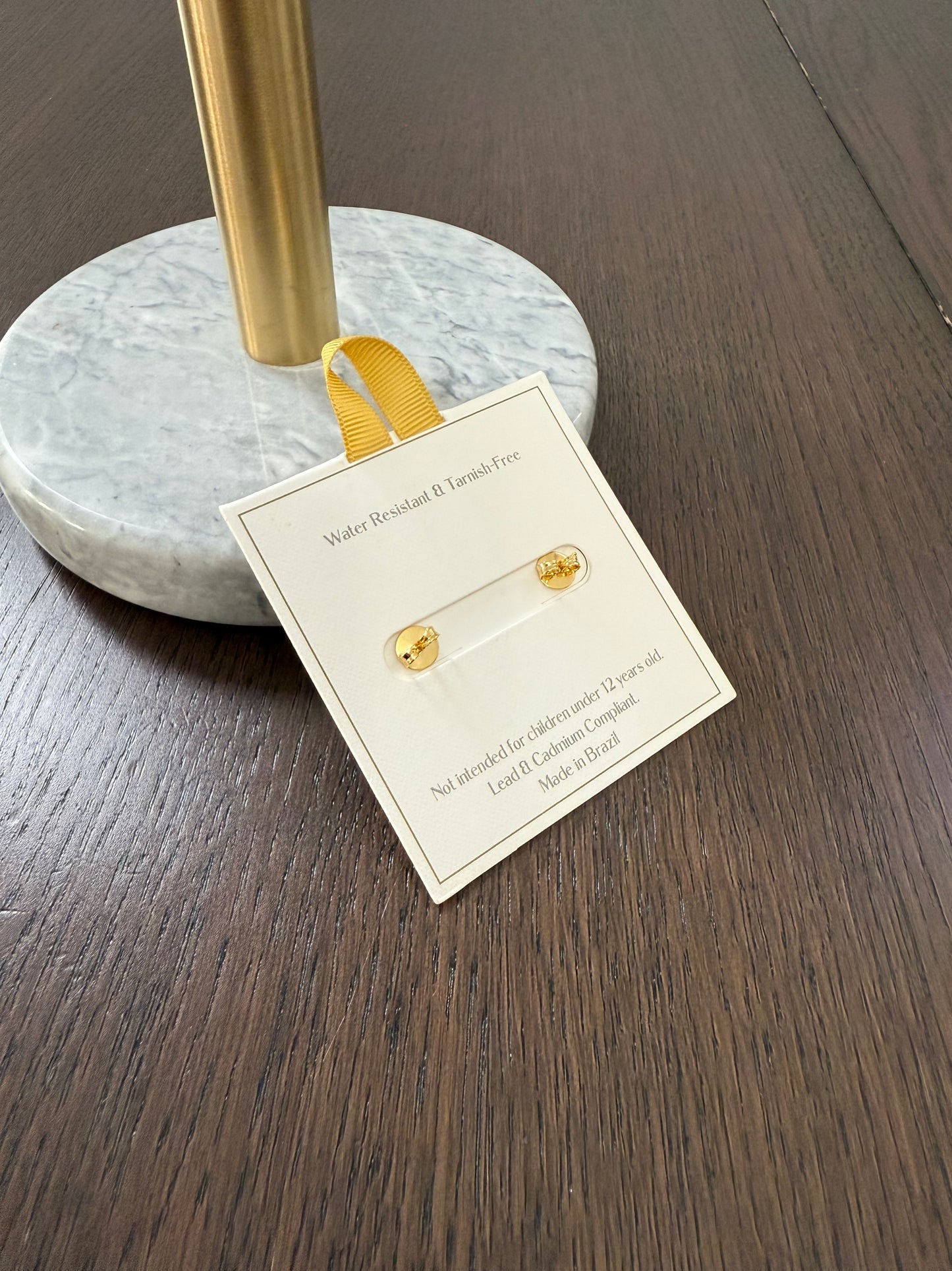 18K Gold Filled Flower Earrings