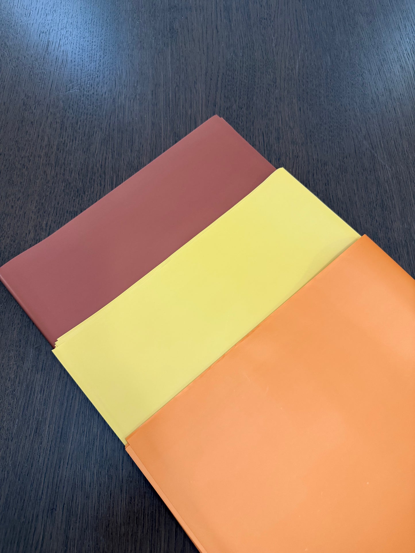 P.XXY-004 Brown Solid Wrapping aper