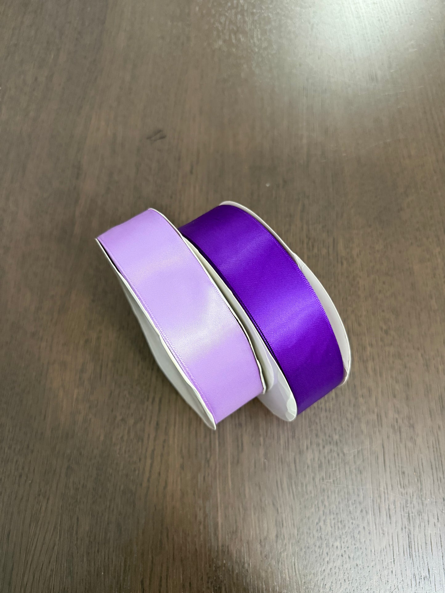 100 Yards Purple Satin Ribbon