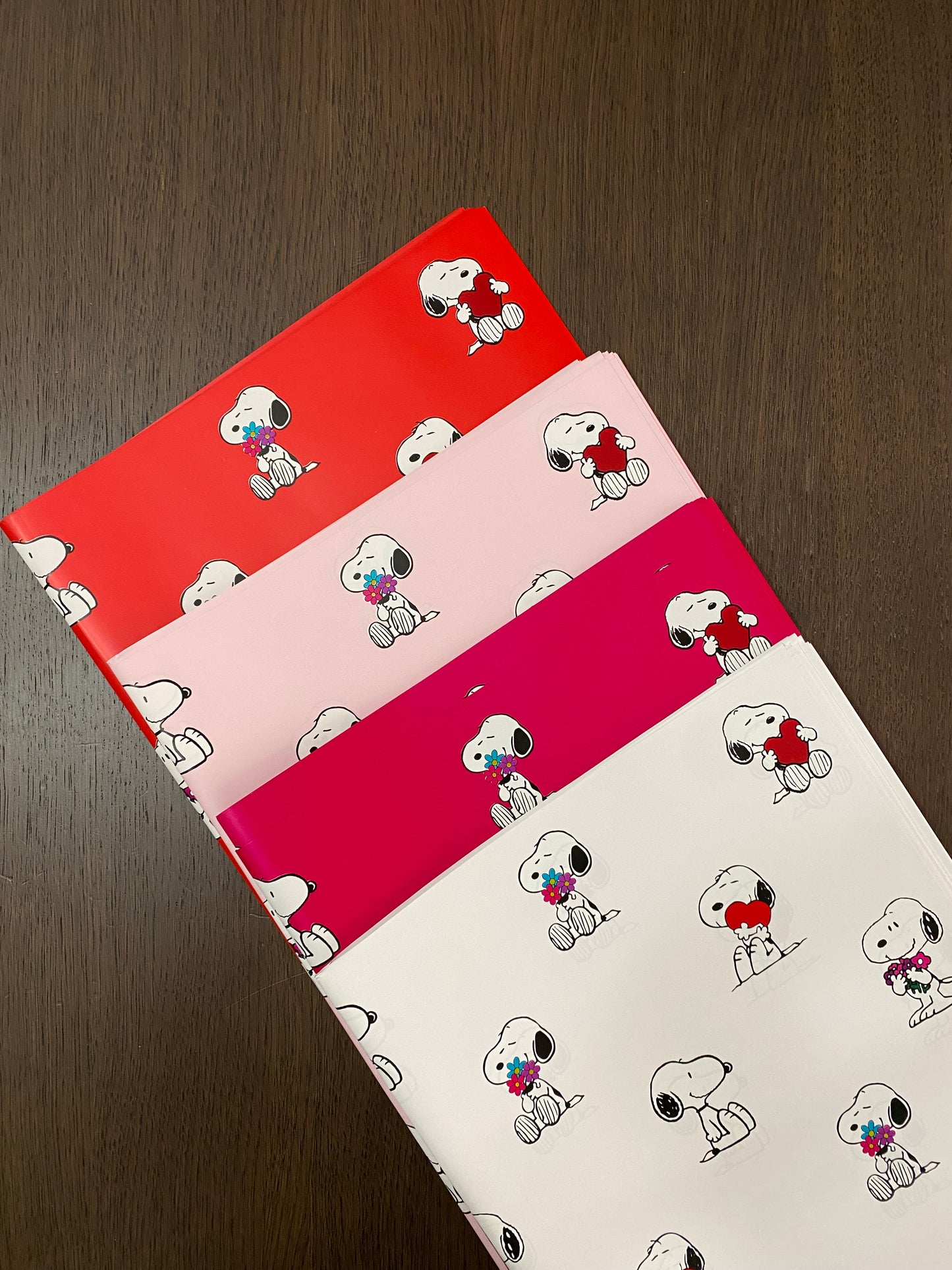 Red Doggie Printed Wrapping Paper