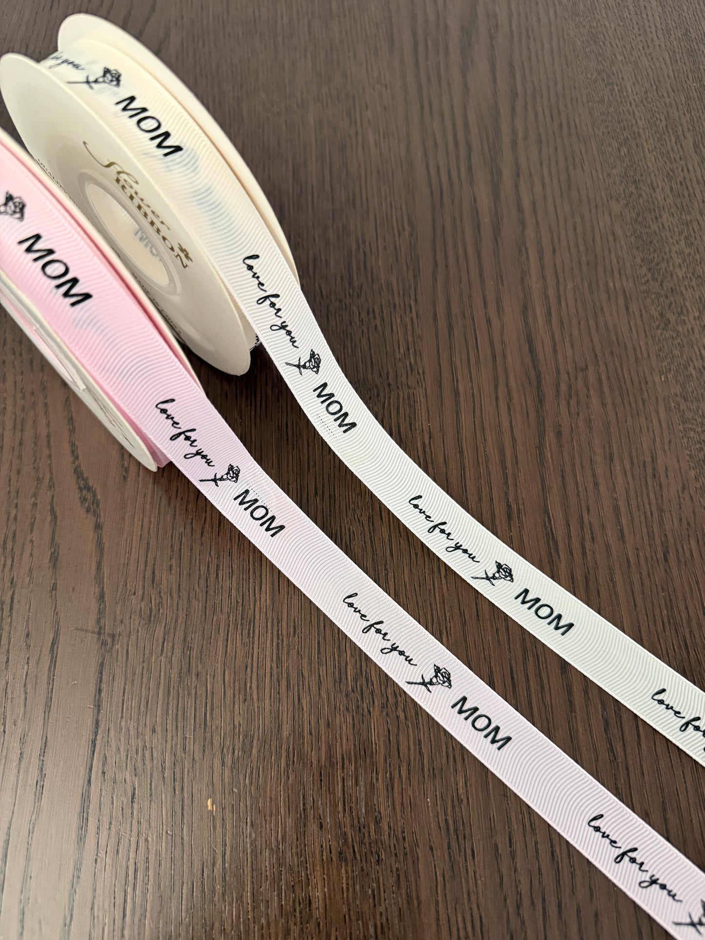 Light Pink -LOVE FOR YOU MOM- Ribbon