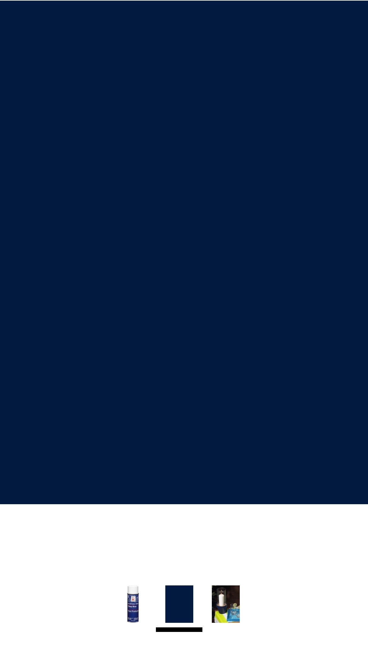 Spray paint Design Master 743 Deep Blue  Colortool Spray