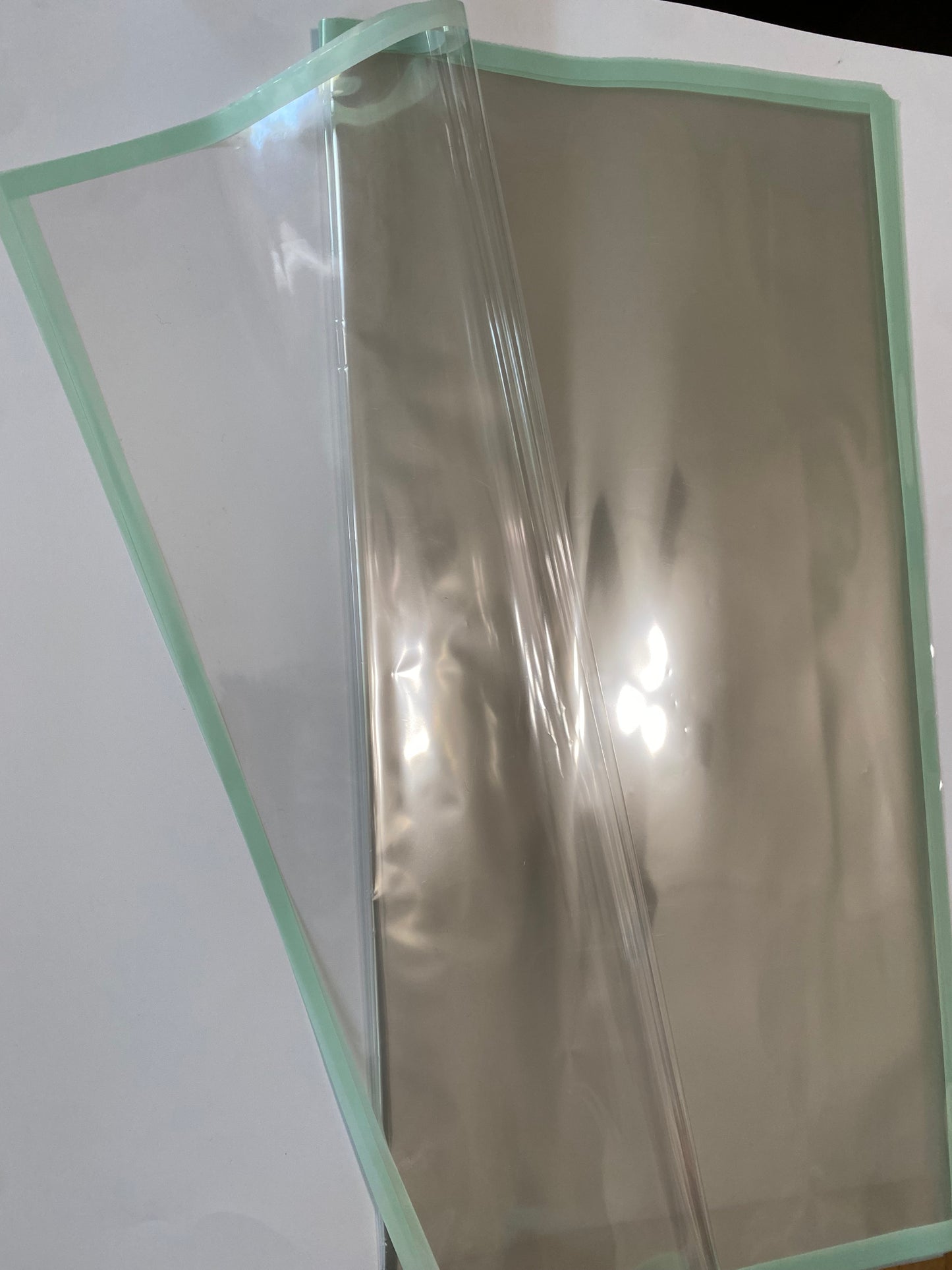 Clear Wrapping with Colored Edge