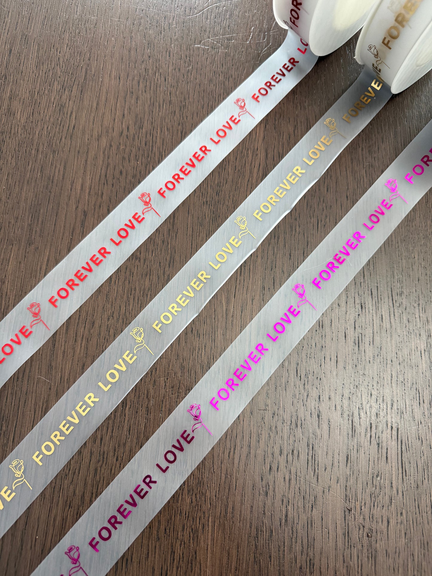 R.YHDA3.0 Red -Love Forever- Ribbon