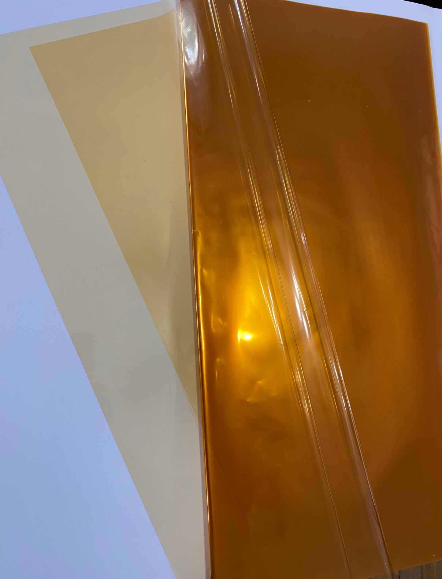 Orange Cellophane Wrapping