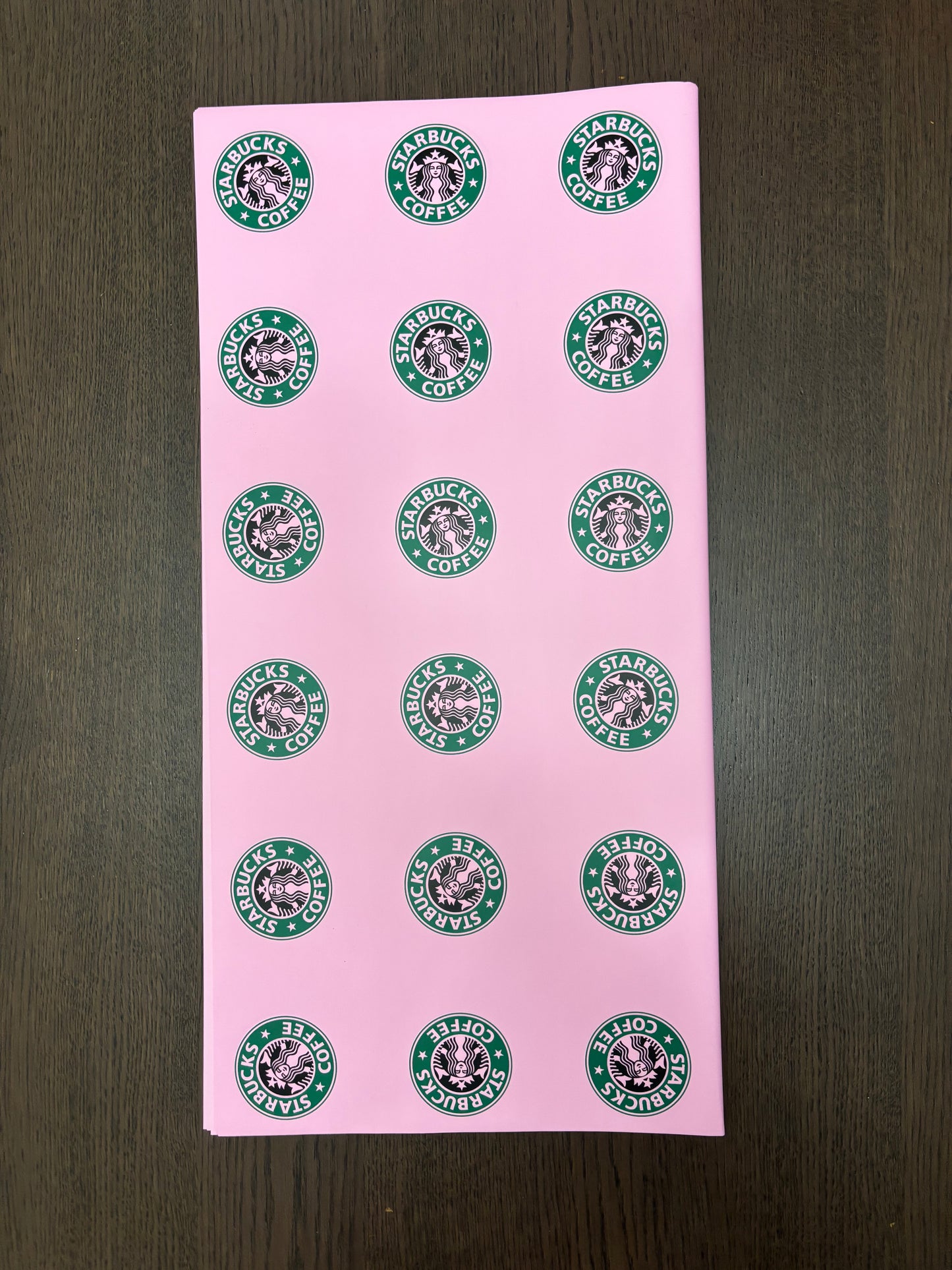 Pink Coffee Lover Wrapping Paper