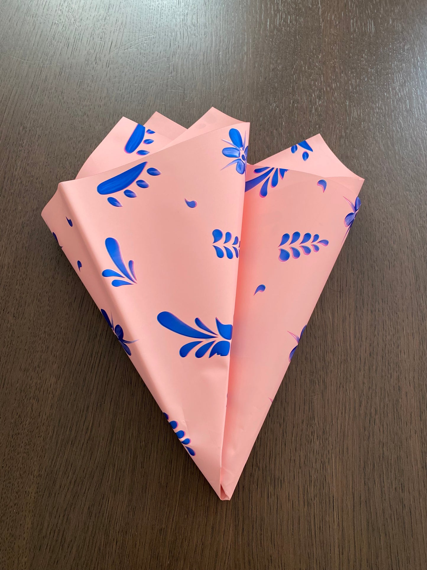 Salmon Pink Talavera Wrapping Paper