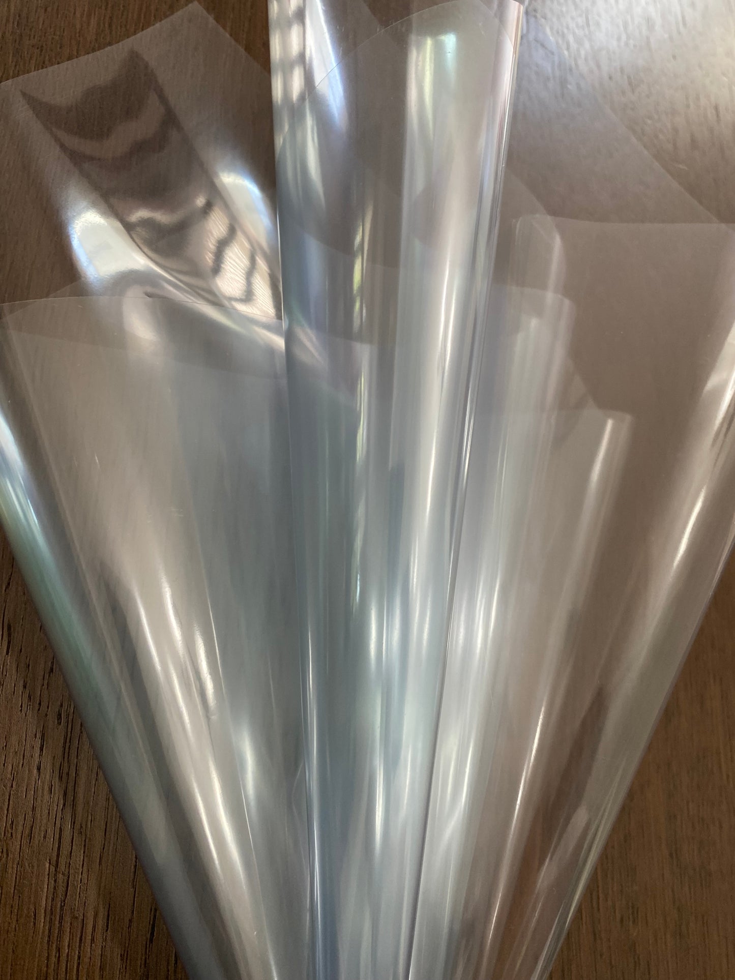 Light blue Cellophane Wrapping