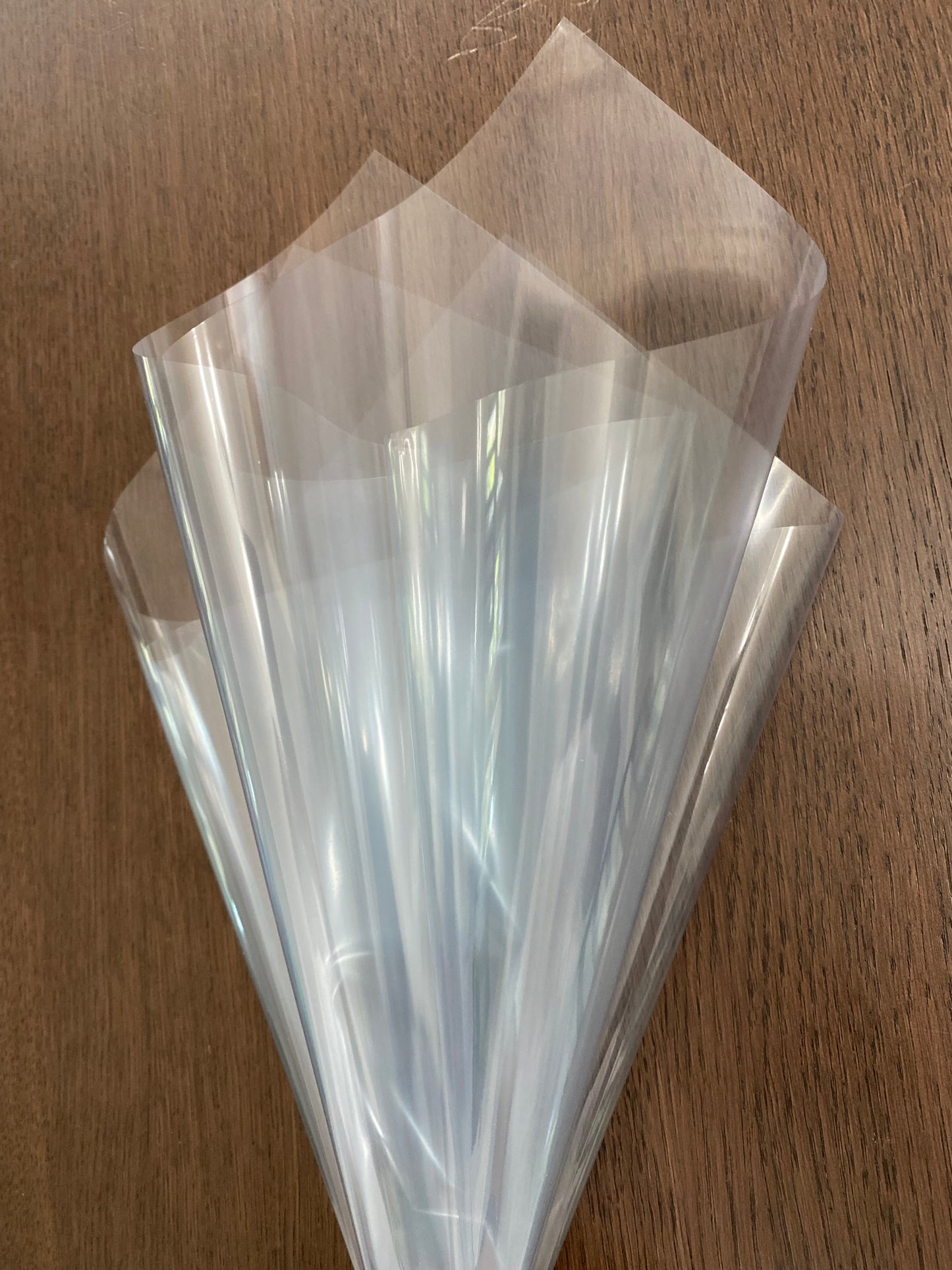 Light blue Cellophane Wrapping
