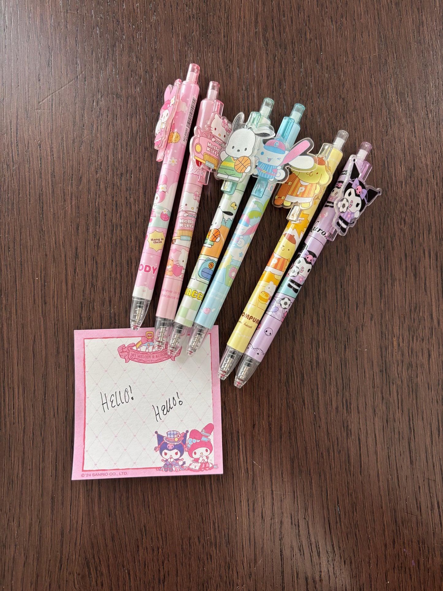SNRO 6 Pk Character Pens