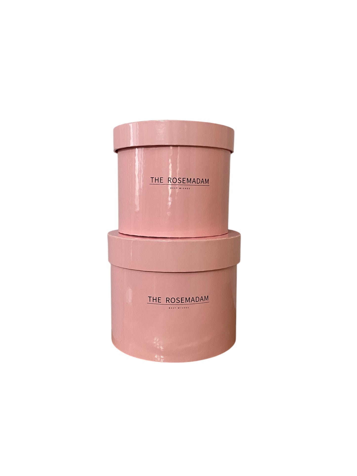 2pc Set "The Rose Madam" Cylinder Flower Box