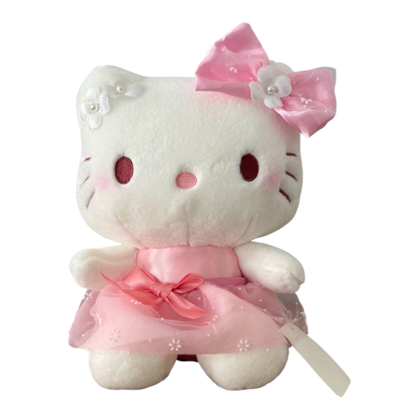23cm Pink Flower Dress Plushie