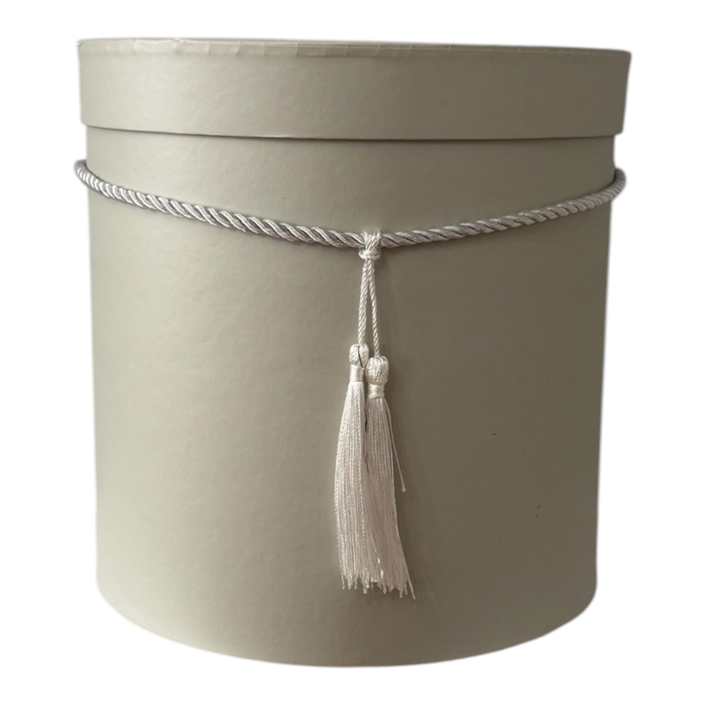 3pc Set White Tassel Flower Box
