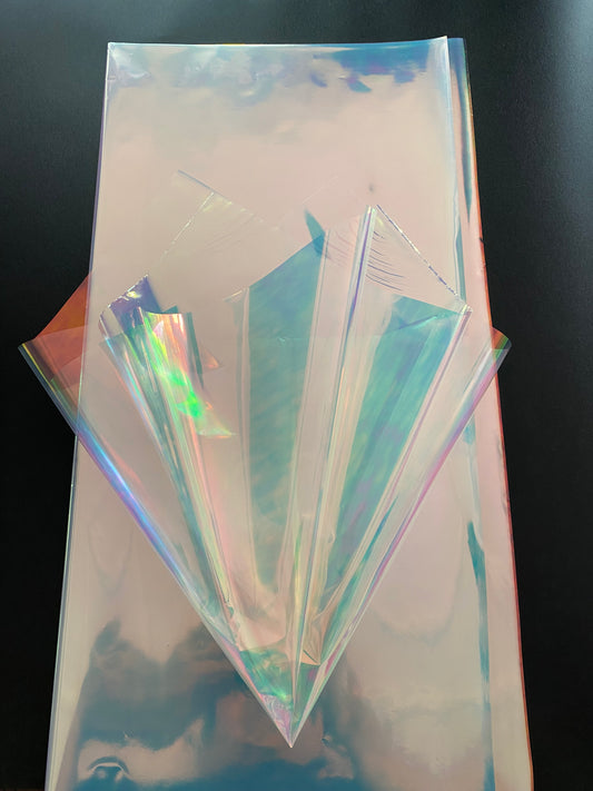 Pink Iridescent Wrapping Paper