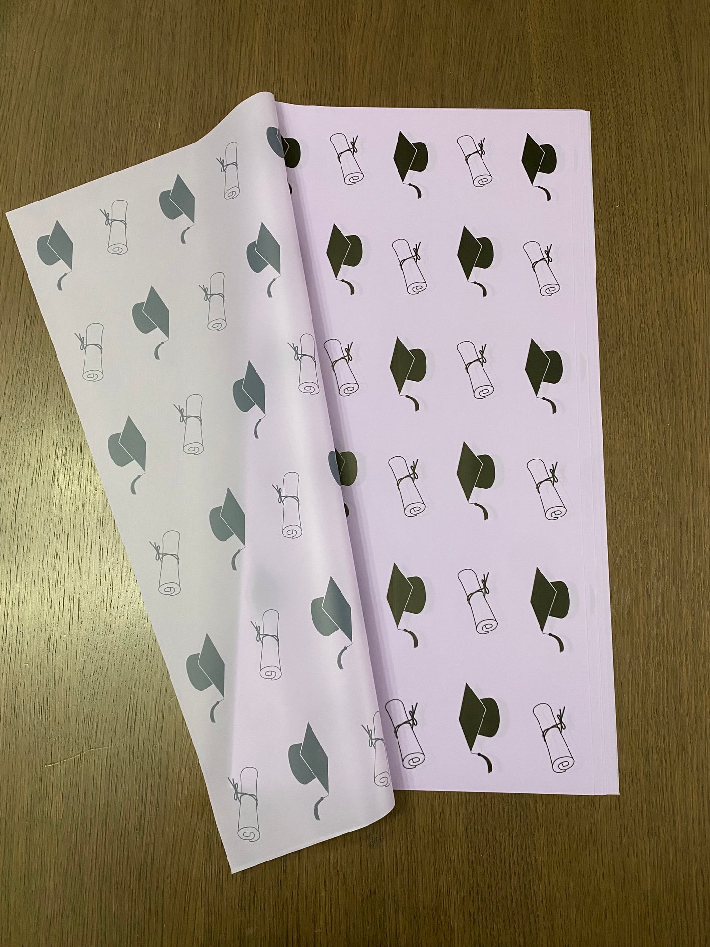 Graduation wrapping paper