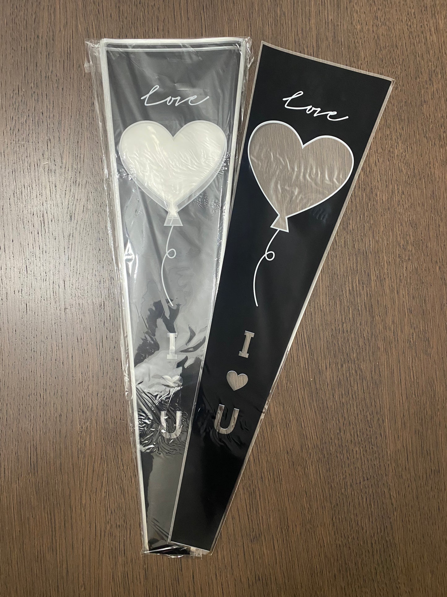 Single Rose Sleeve 50pc pack