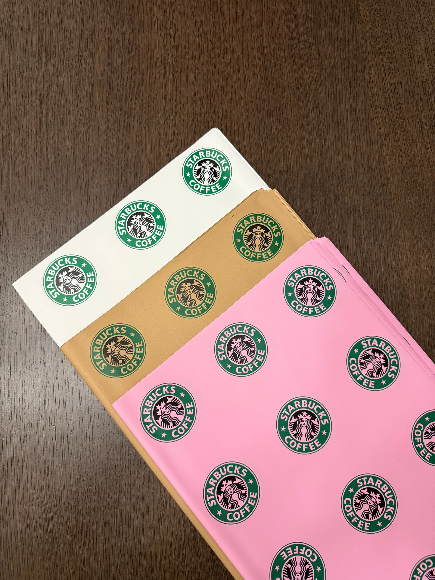 Pink Coffee Lover Wrapping Paper