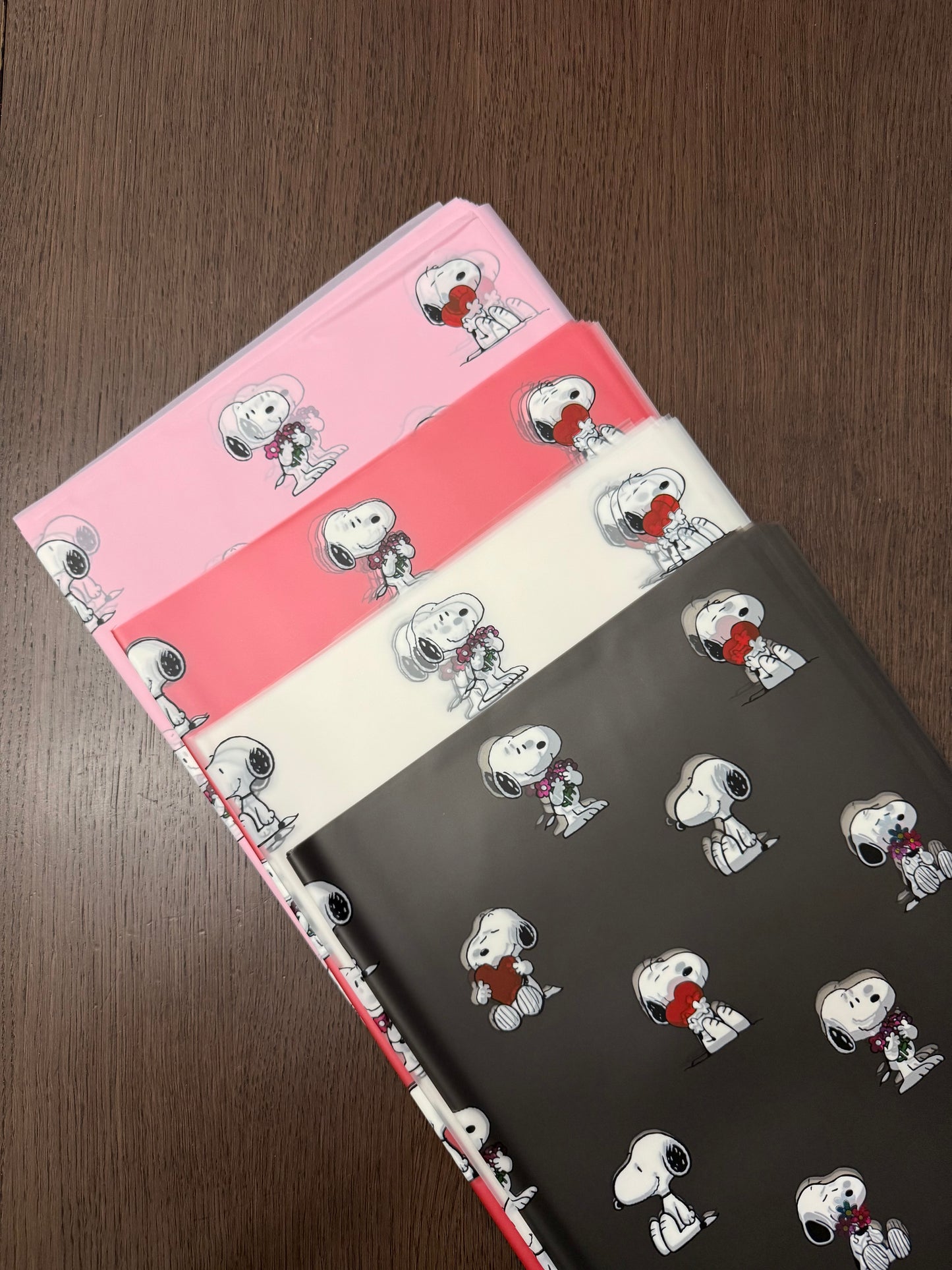 Black Sheer Cute Dog Wrapping