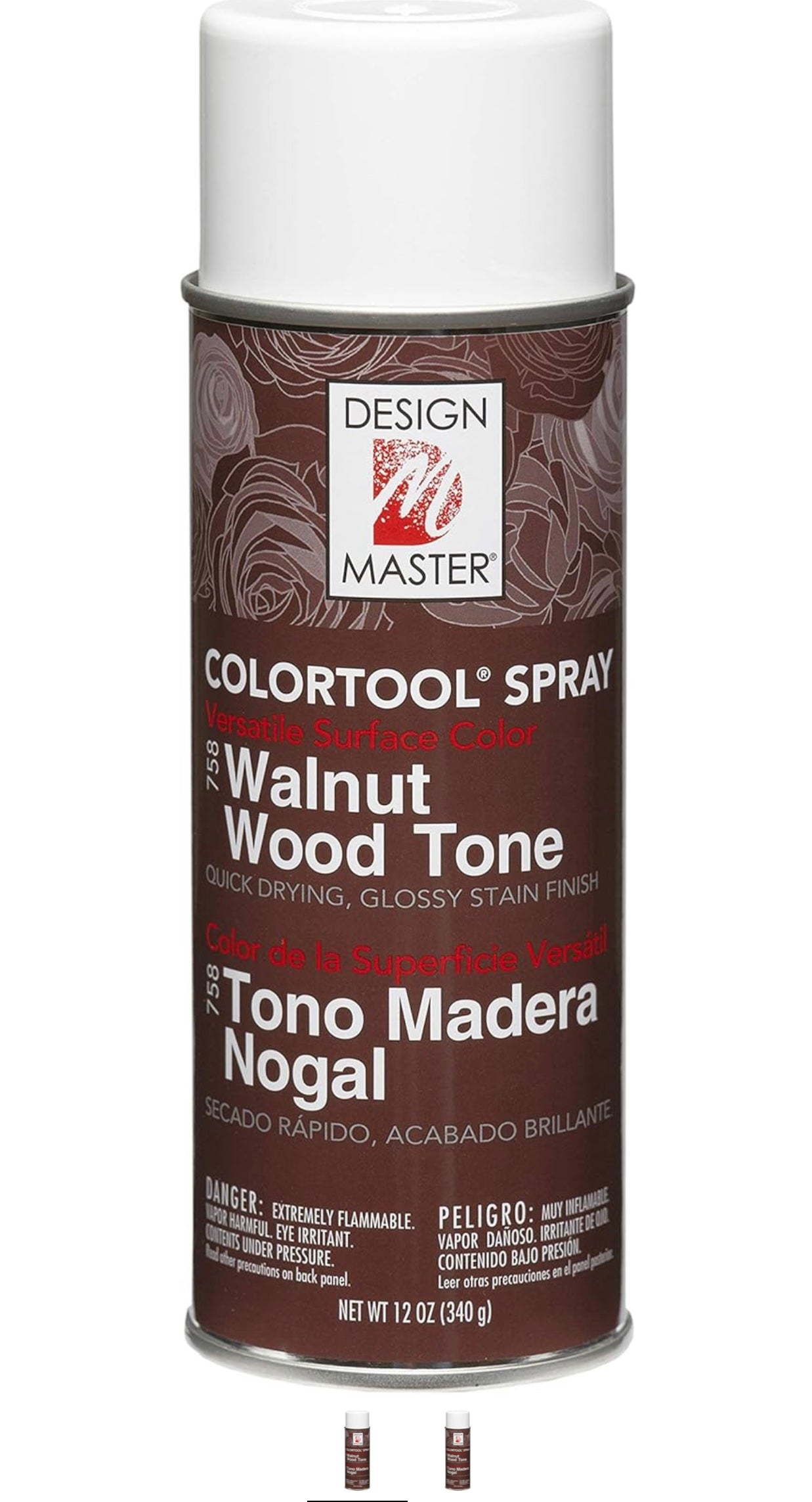 Design Master 758 Walnut Wood Tone Spray Paint