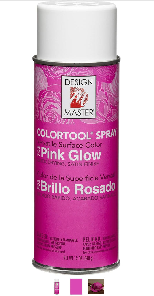 Design Master 703 Pink Glow Spray Paint