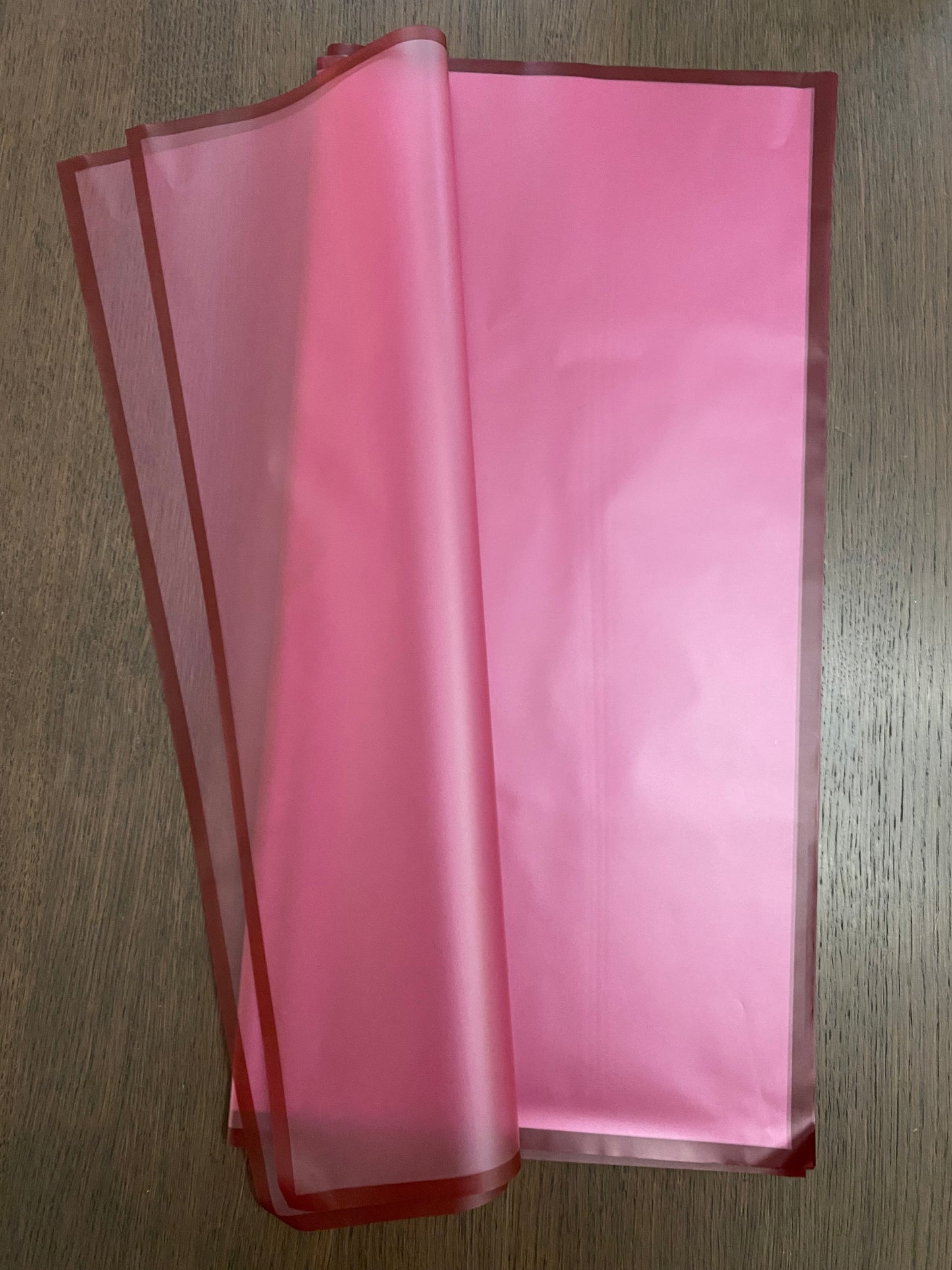 Sheer Wine Red Wrapping Paper