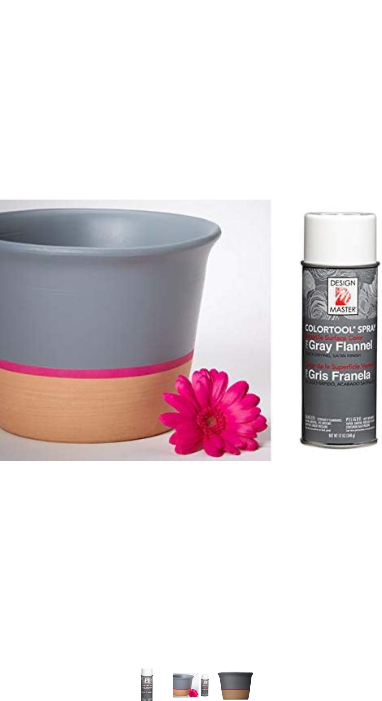 Design Master Spray Paint Grey Flannel 798