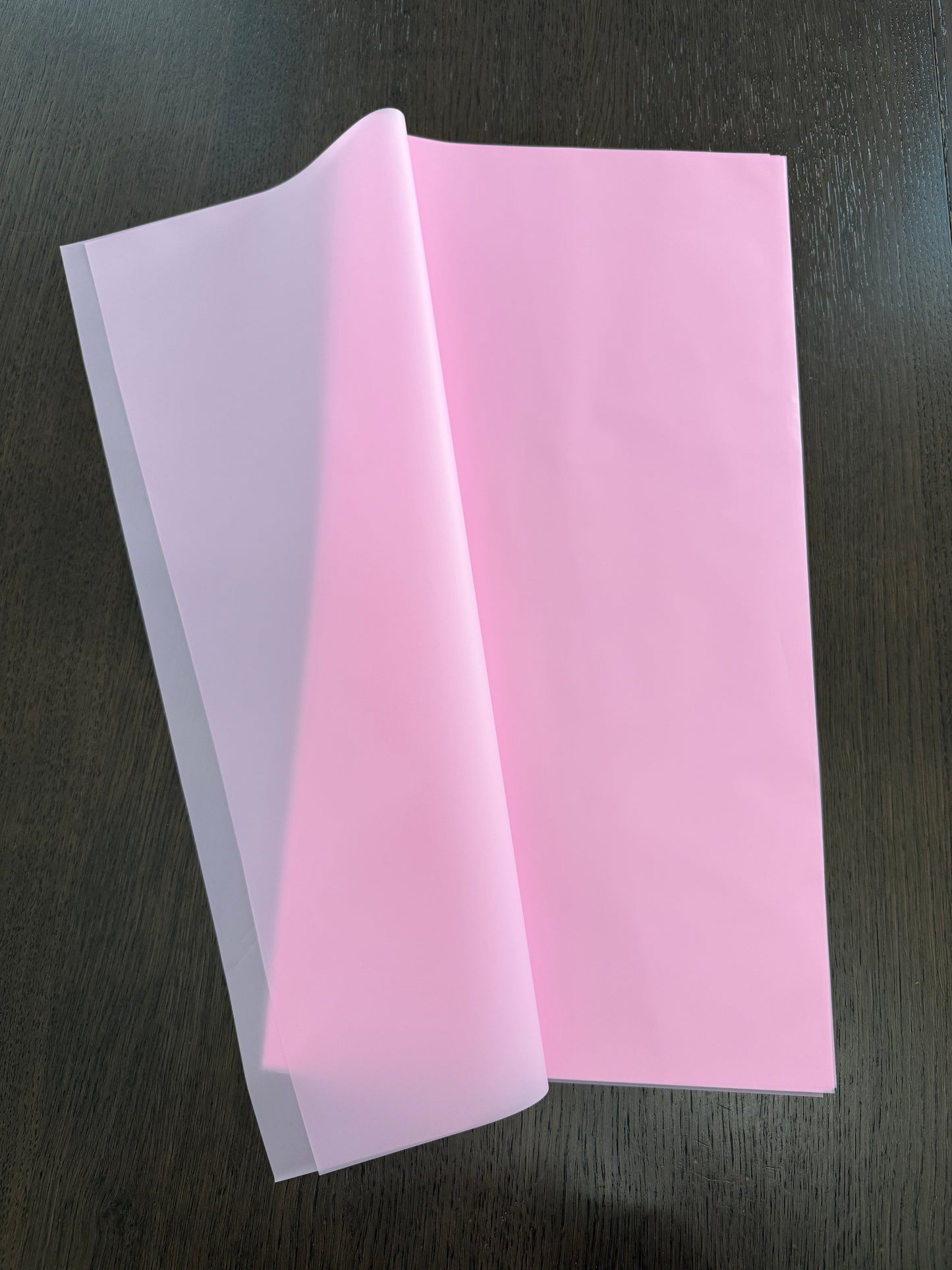 Frosted Semi Transparent Wrapping Paper