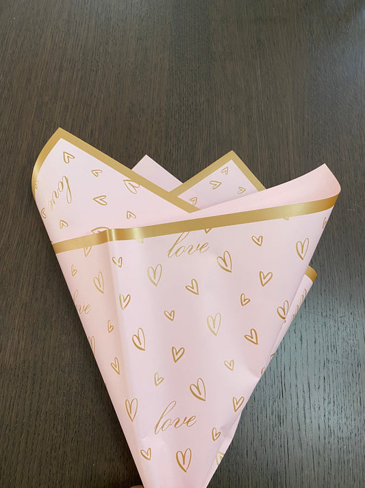 Pink Love Wrapping Paper