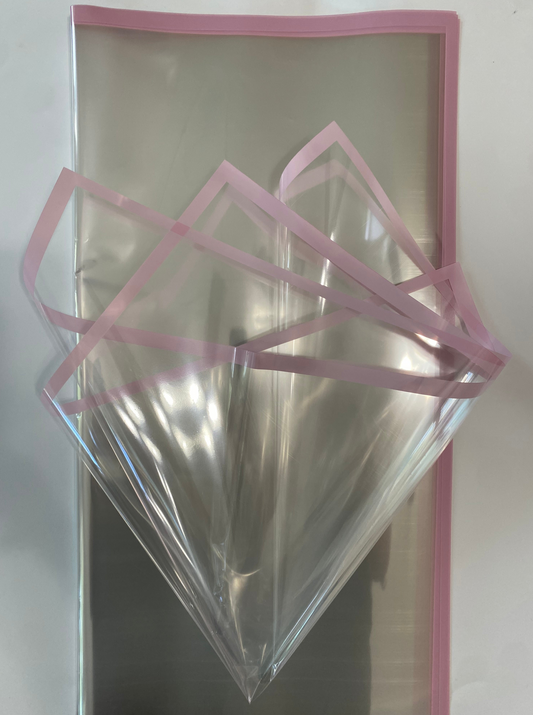 Clear Wrapping with Colored Edge