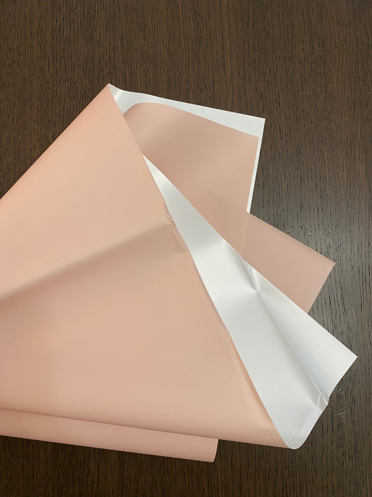 Pink/White Double Sided Wrapping Paper