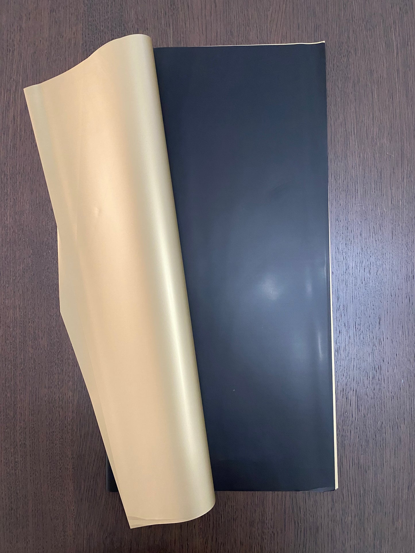 Black/Gold Colored Korean Wrapping Paper