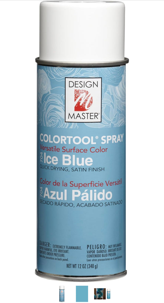 Design Master Spray Paint Ice Blue 704