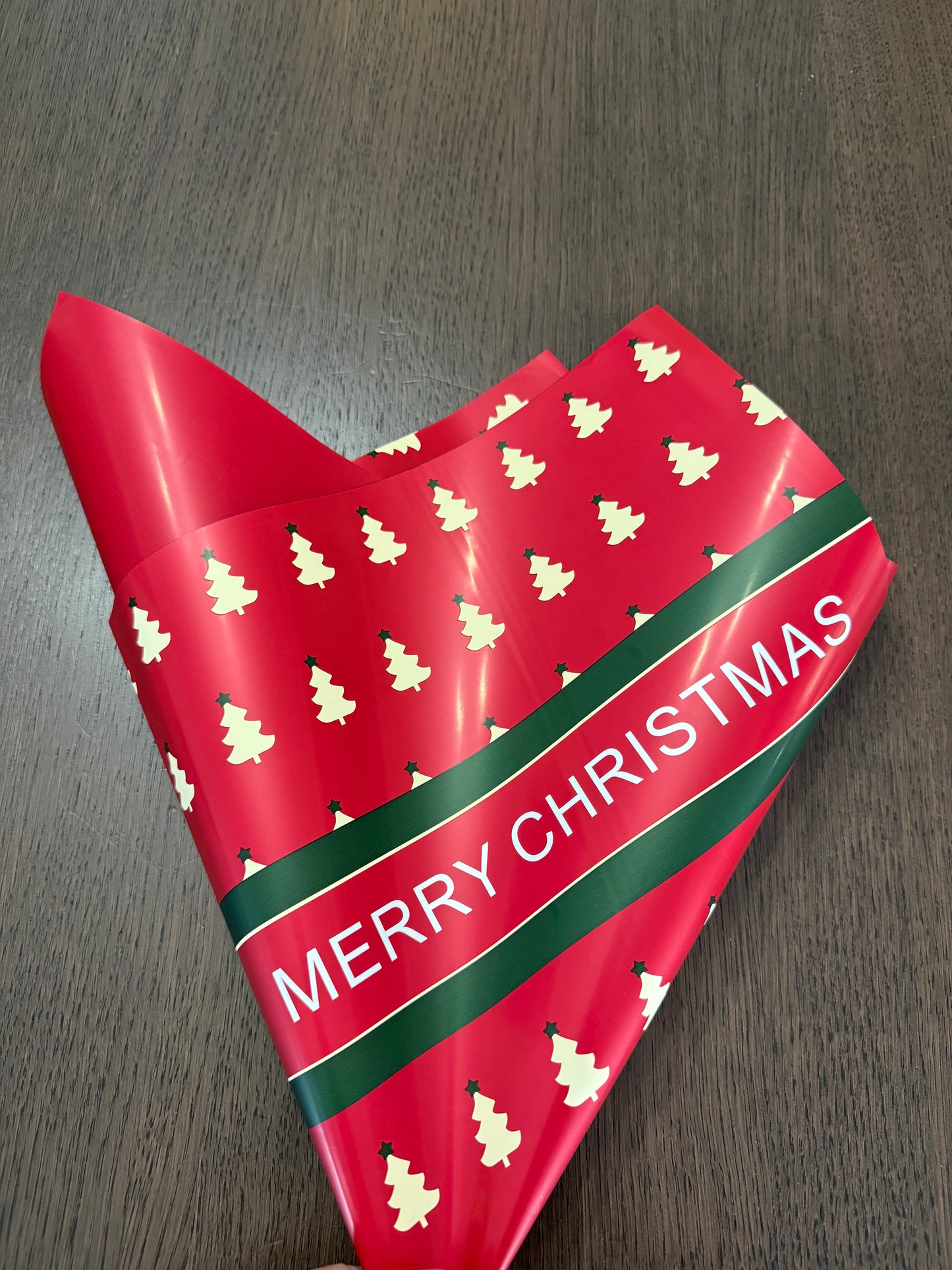 Red Merry Christmas Wrapping Paper