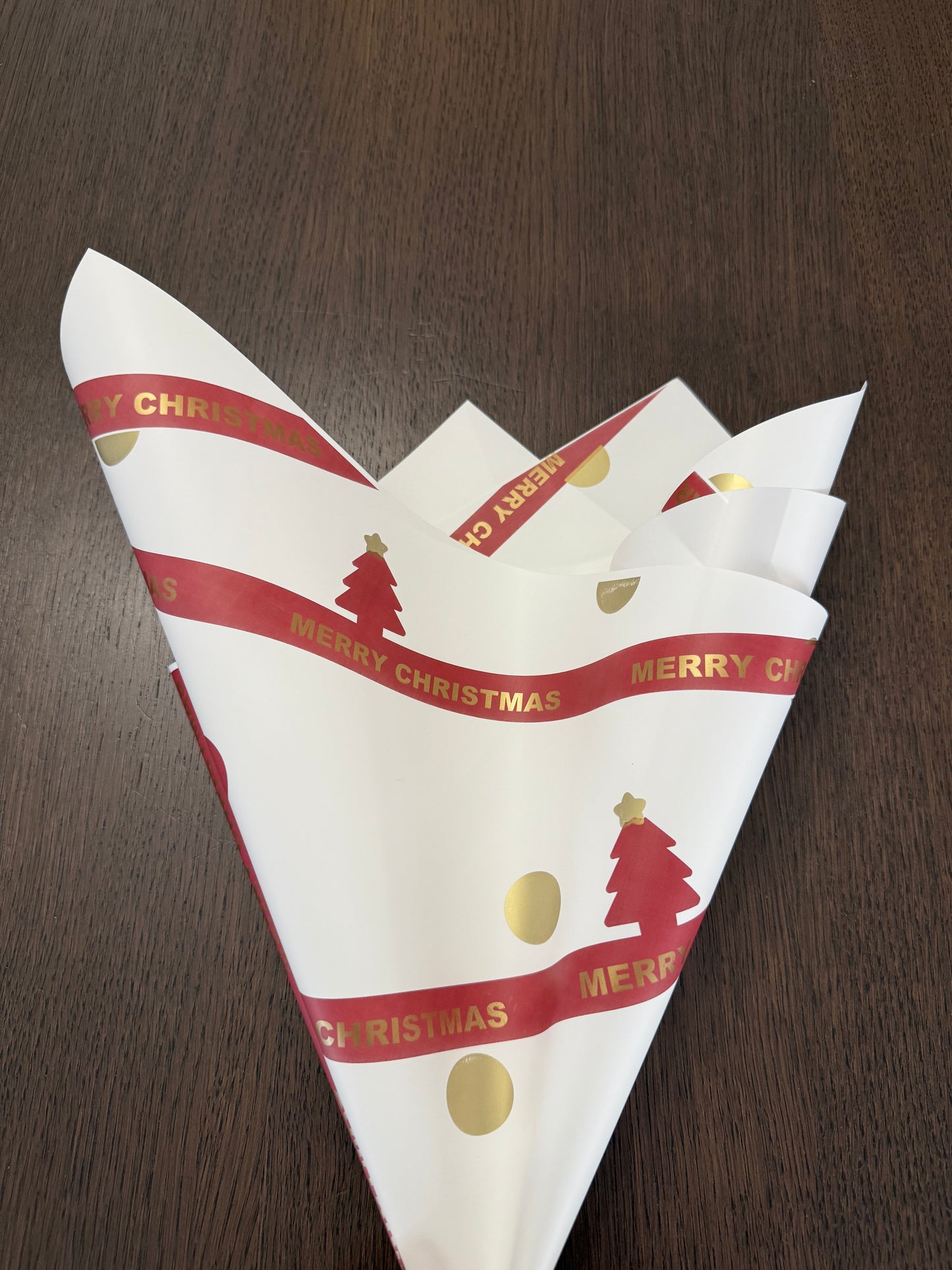 White/Red Christmas rapping Paper