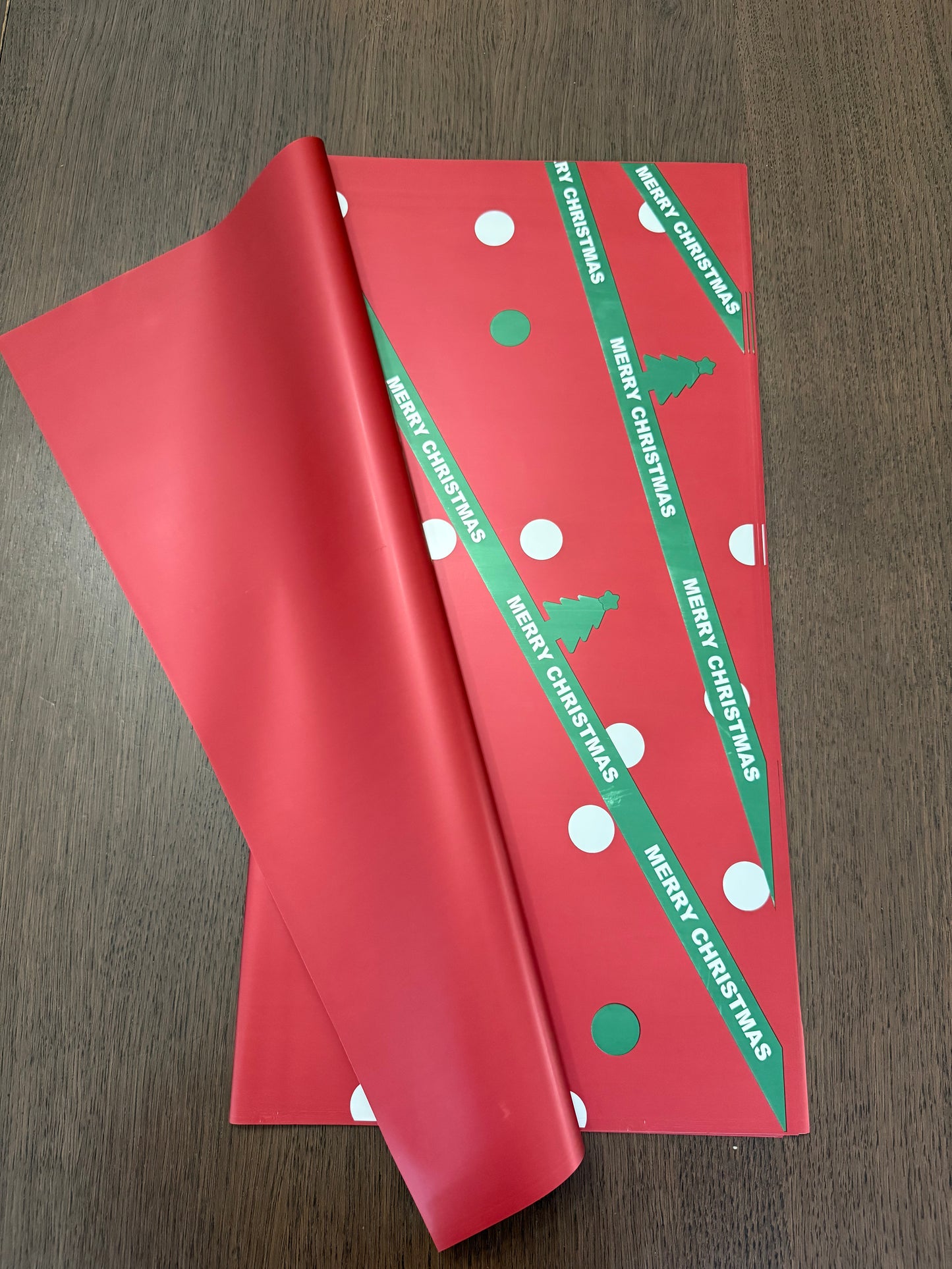 Red Christmas Wrapping Paper