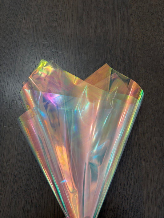 P.NC-002-B - Rainbow Cellophane Wrapping Paper-