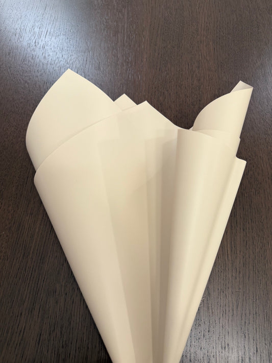 P.XXY-004 Milky Tea Solid Wrapping Paper