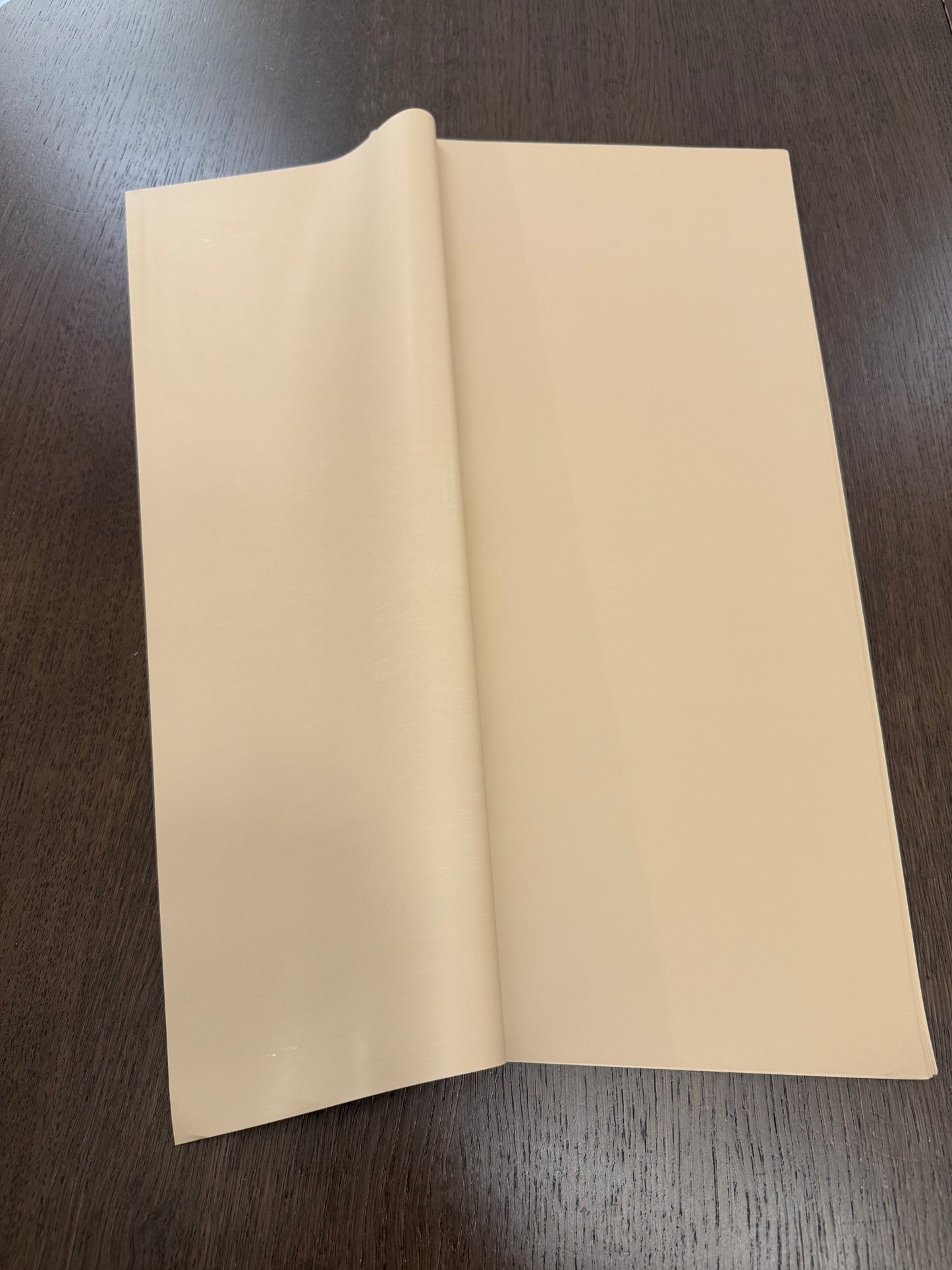 P.XXY-004 Warm Brown  Solid Wrapping Paper