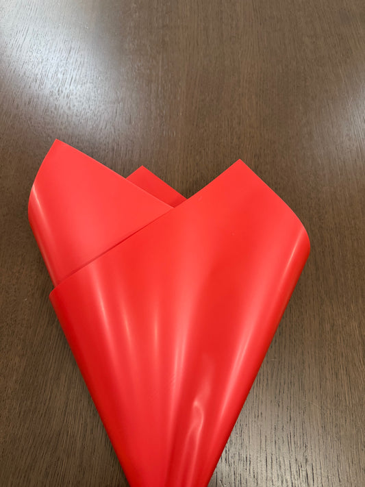 P.XXY-004 Red Solid Wrapping Paper