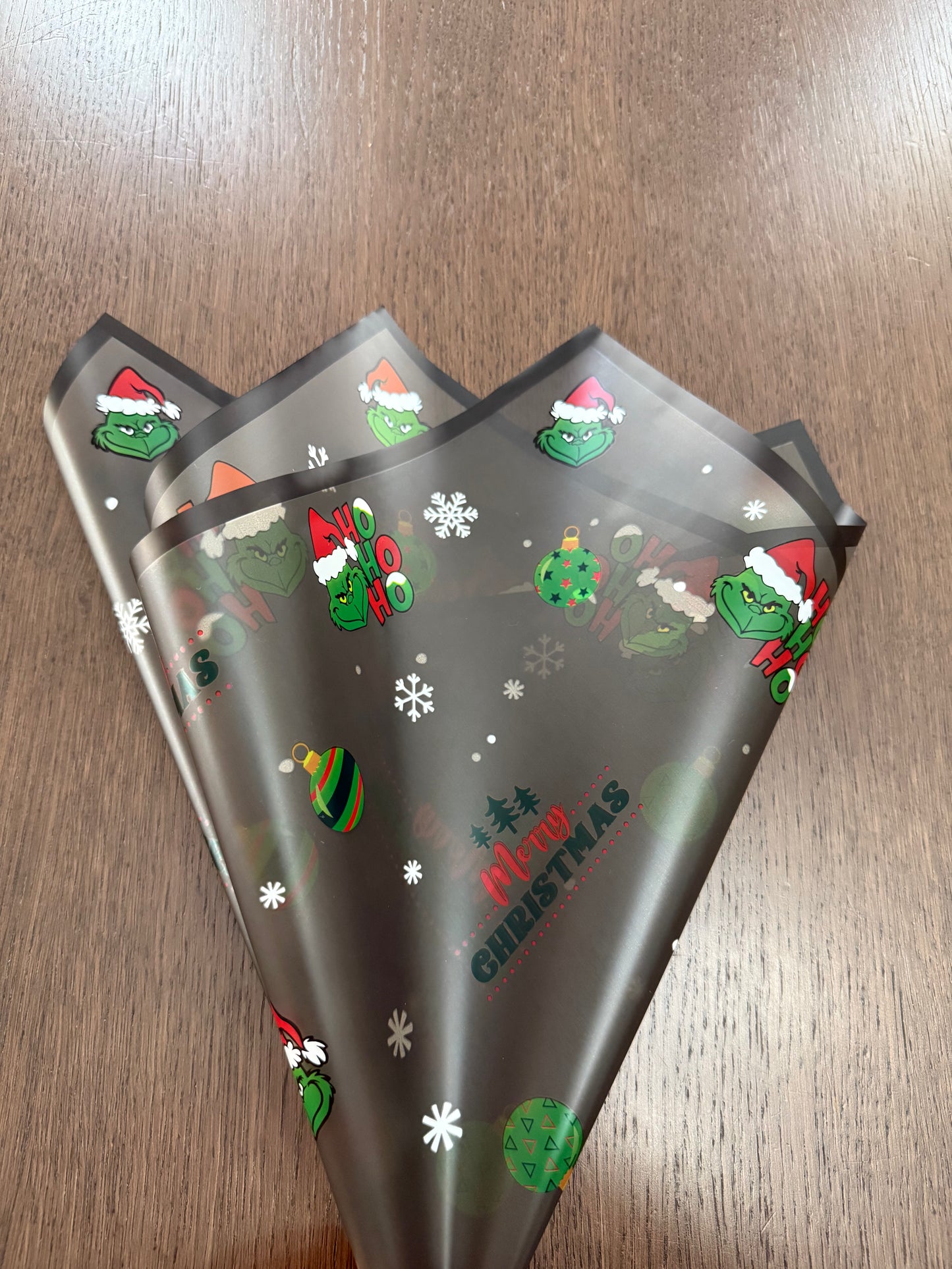Black Grinch Wrapping Paper