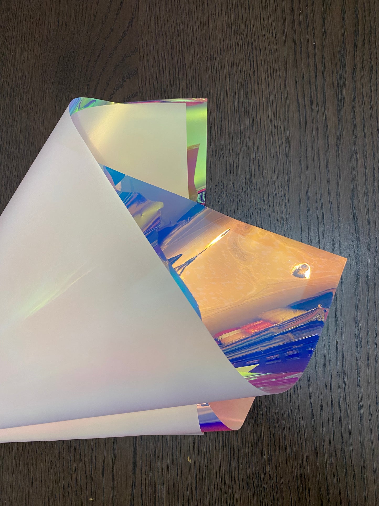 Double Sided Iridescent /Pink Wrapping Paper
