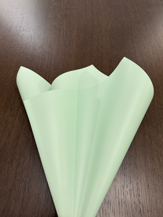 P.XXY-004 Pastel Green Solid Wrapping paper