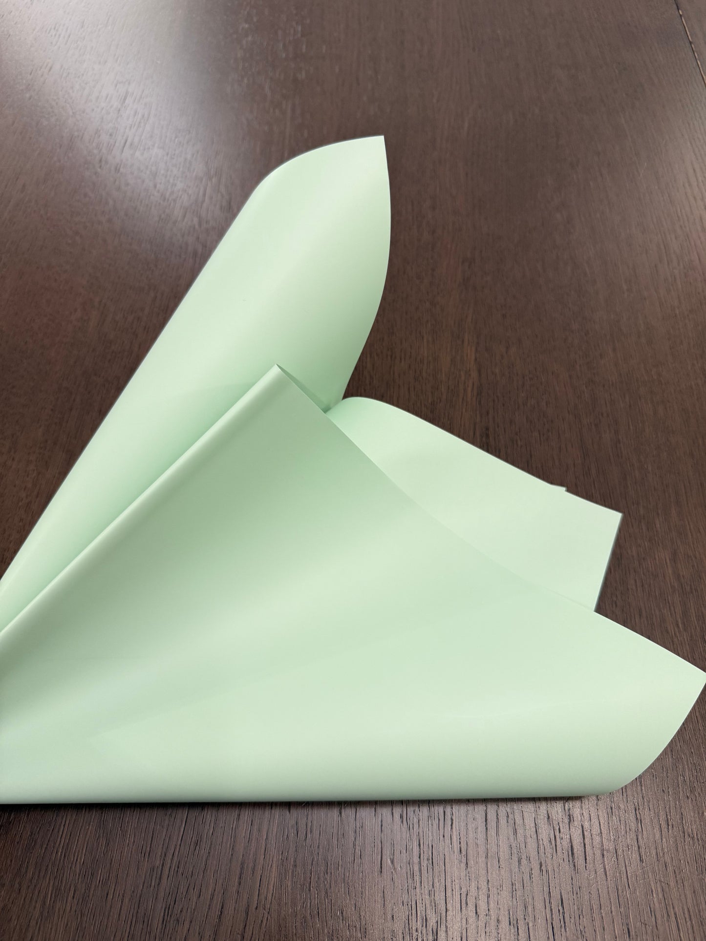 P.XXY-004 Pastel Green Solid Wrapping paper